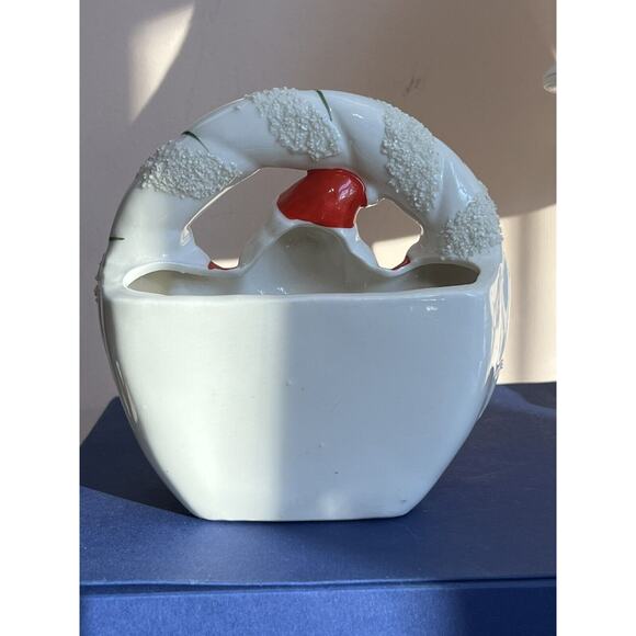 Vintage1960s Relpo Spaghetti Santa Planter, 5 1/2" Planter Vase, A988 Japan - Picture 9 of 11